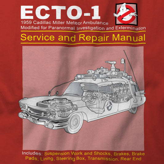 Ecto 1 Haynes Manual shirt