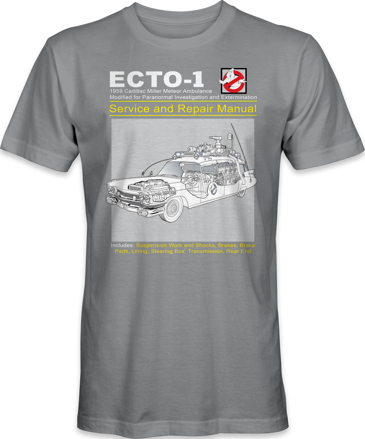 Ecto 1 Haynes Manual shirt